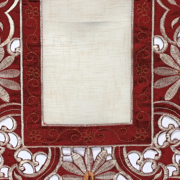 Elegant_Cutwork_Design_Center/Coffee_Table_Runner_(Size-33"_x_15"_Inches)