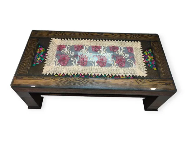 Beautiful_Tissue_Embroidery_Design_Center/Coffee_Table_Runner_(Size-33"_x_15"_Inches)