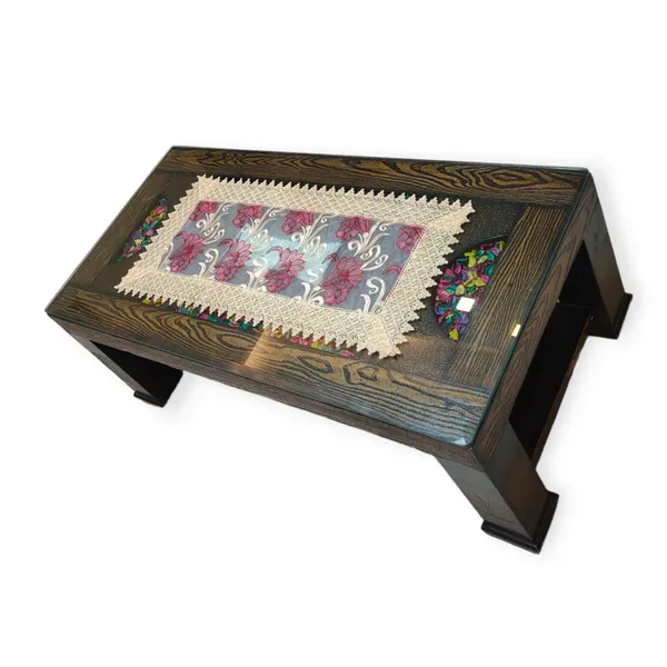 Beautiful_Tissue_Embroidery_Design_Center/Coffee_Table_Runner_(Size-33"_x_15"_Inches)