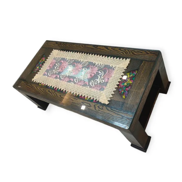 Beautiful_Tissue_Embroidery_Design_Center/Coffee_Table_Runner_(Size-33"_x_15"_Inches)
