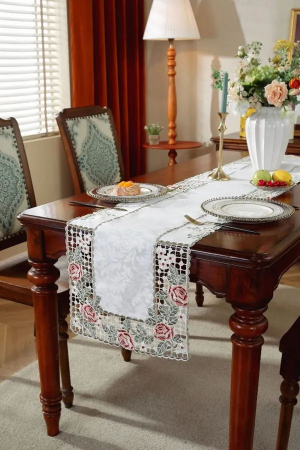 Attractive_Cutwork_Satin_Embroidery_Design_Rectangular_Dining_Table_Runner_(Size-70"_x_15"_Inches)