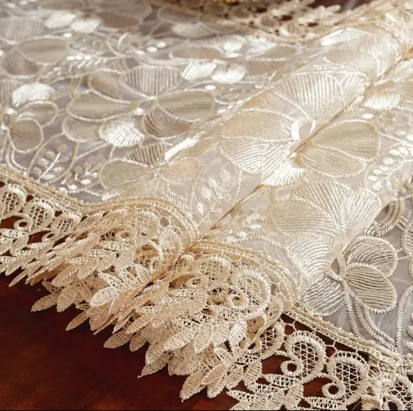 Delicate_Lace_&_Embroidery_Tissue_Table_Runner_|_Perfect_for_Festive_&_Daily_Use,_(15x70_Inch,_Golden_Flower)