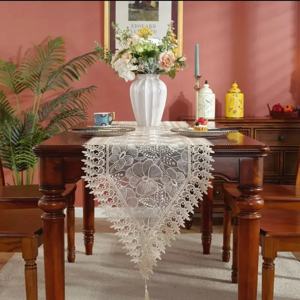 Delicate_Lace_&_Embroidery_Tissue_Table_Runner_|_Perfect_for_Festive_&_Daily_Use,_(15x70_Inch,_Golden_Flower)