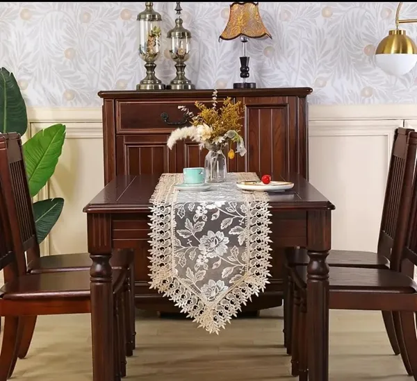 Delicate_Lace_&_Embroidery_Tissue_Table_Runner_|_Perfect_for_Festive_&_Daily_Use,_(15x70_Inch,_White_Flower)