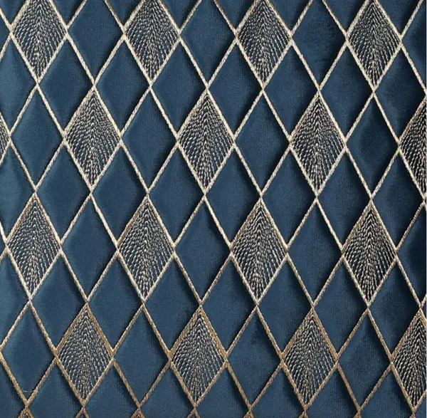Modern_Diamond_Shaped_Golden_Thread_Embroidery_Design_Velvet_Cushion_Covers,_Pack_of_2_Piece_(16x16_inch.)_Blue_Color