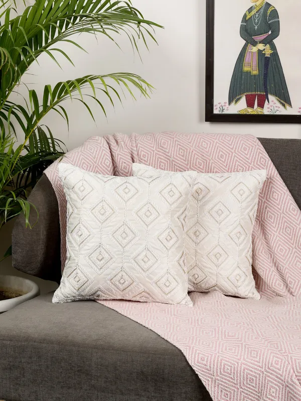 Attractive_Threadwork_Box_Design_Satin_Cushion_Covers,_Pack_of_2_Piece_(16x16_inch.)_Cream_Color