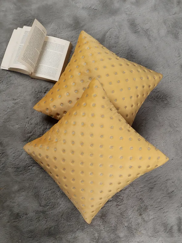 Modern_Dot_Design_Velvet_Cushion_Covers,_Pack_of_5_Piece_(16x16_inch.)_Yellow_Color