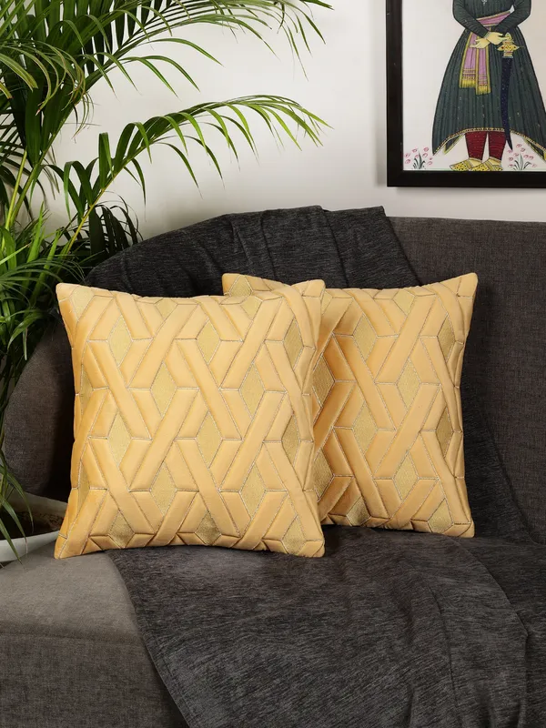 Decorative_Geaometric_EYE_Design_Velvet_Cushion_Covers,_Pack_of_2_Piece_(16x16_inch.)_Yellow_Color