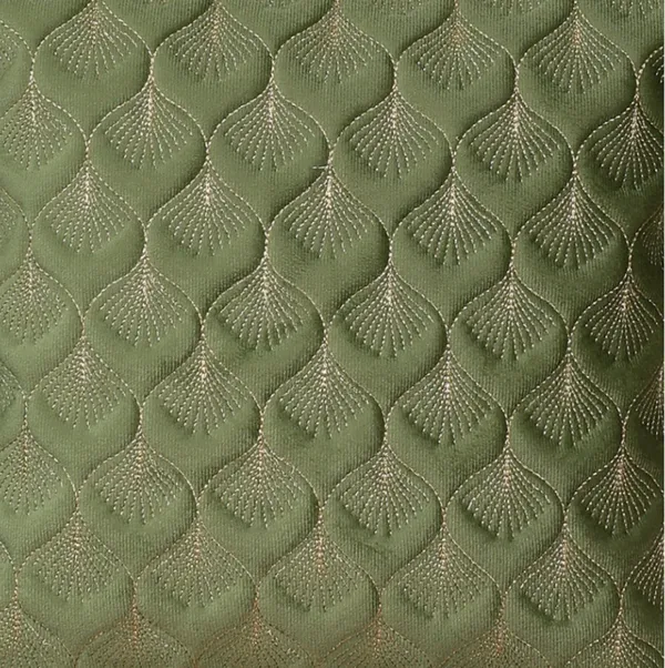 Elegant_Feather_Design_Velvet_Cushion_Covers,_Pack_of_1_Piece_(16x16_inch.)_Green_Color