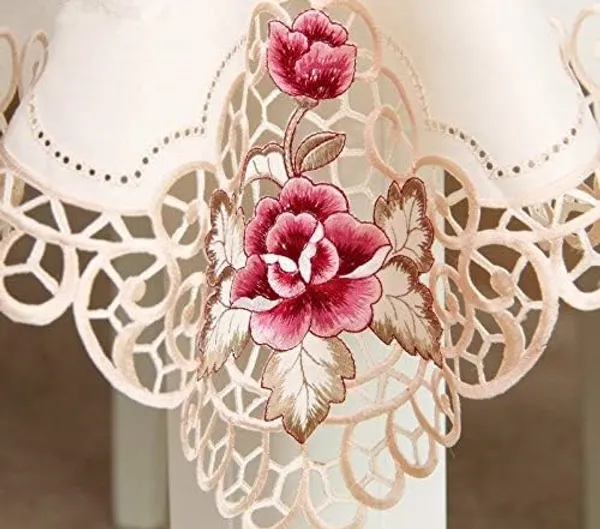 Elegant_Satin_Embroidery_Design,_4_Seater_Round_Dining_Table_Cover_(Size-60"_Inches_Round)