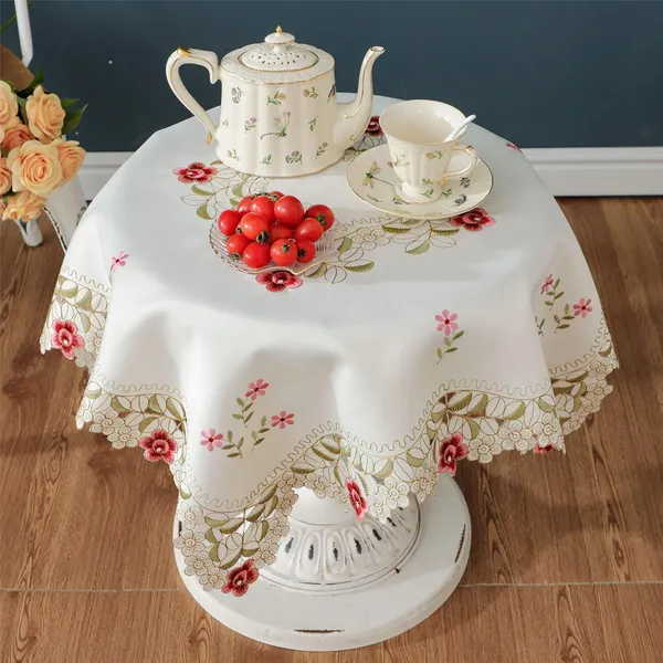 Elegant_Satin_Embroidery_Design,_4_Seater_Round_Dining_Table_Cover_(Size-60"_Inches_Round)