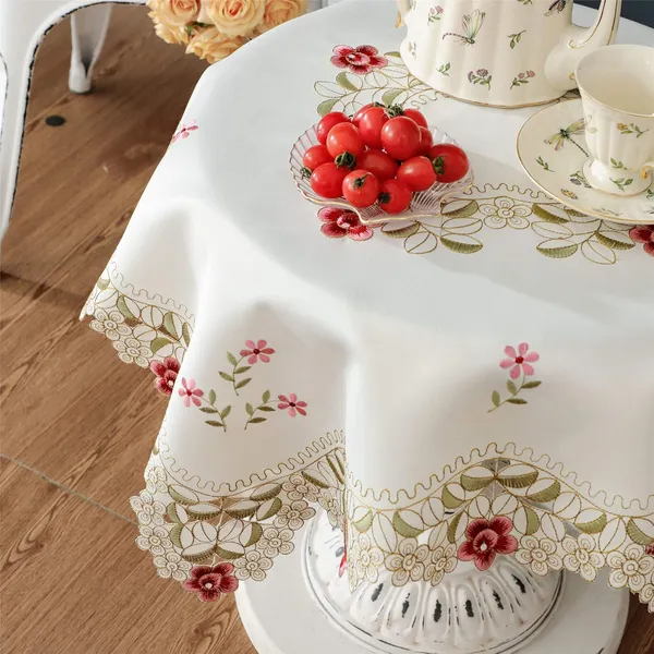Elegant_Satin_Embroidery_Design,_4_Seater_Round_Dining_Table_Cover_(Size-60"_Inches_Round)