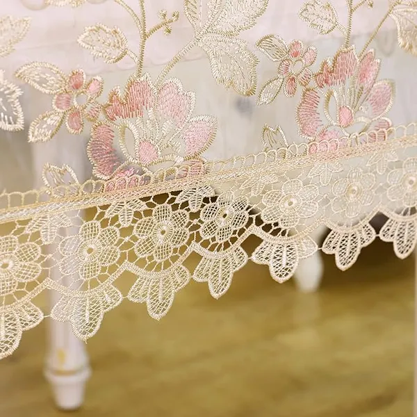 Premium_Tissue_Embroidery_Desin,_4_Seater_Round_Dining_Table_Cover_(Size-60"_Inches_Round)