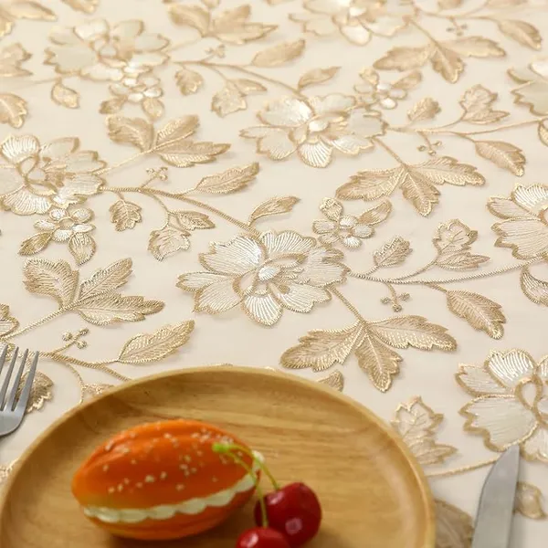Premium_Tissue_Embroidery_Desin,_4_Seater_Round_Dining_Table_Cover_(Size-60"_Inches_Round)