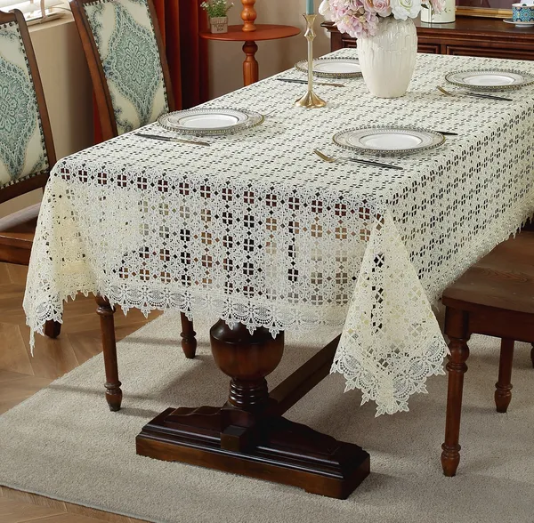 Premium_Thread_Cutwork_Design,_8_Seater_Rectangular_Dining_Table_Cover_(Size-108"_x_60"_Inches)