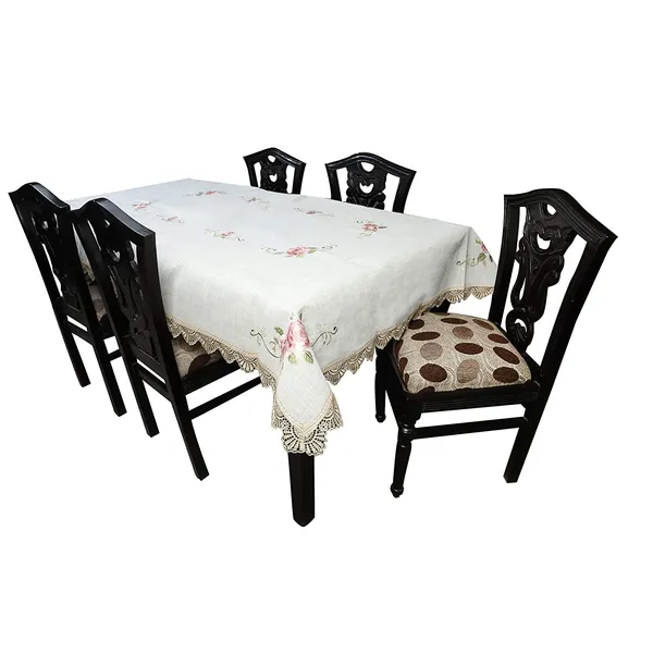 Beautiful_Floral_Cross_Stitch_Embroidery_Design,_6_Seater_Rectangular_Dining_Table_Cover_(Size-90"_x_60"_Inches)