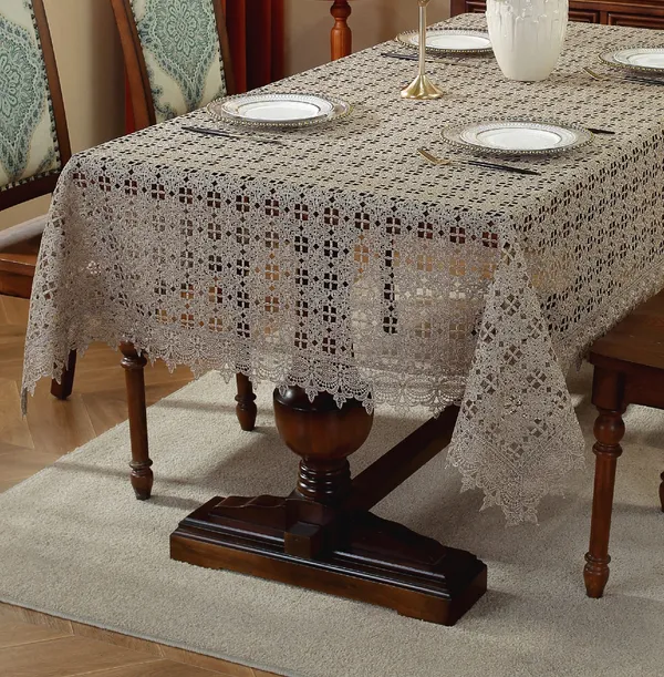 Premium_Thread_Cutwork_Design,_6_Seater_Rectangular_Dining_Table_Cover_(Size-90"_x_60"_Inches)