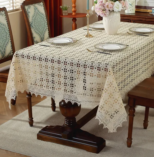 Premium_Thread_Cutwork_Design,_6_Seater_Rectangular_Dining_Table_Cover_(Size-90"_x_60"_Inches)