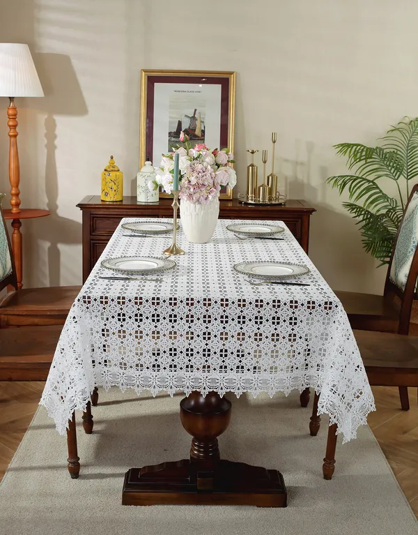 Premium_Thread_Cutwork_Design,_6_Seater_Rectangular_Dining_Table_Cover_(Size-90"_x_60"_Inches)