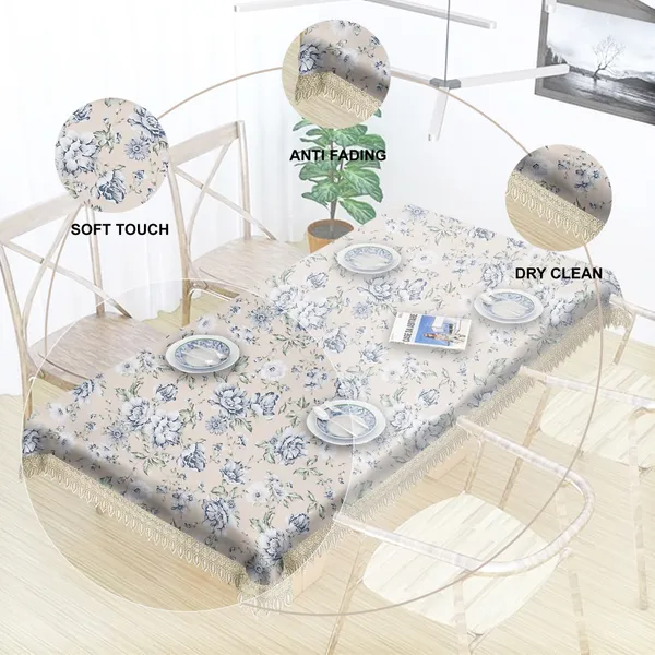 Floral_Printed_Table_Cover_for_2_Seater_Center_Table_|_Elegant_Design_in_Jute_&_Cotton_Blend_Fabric_with_Lace_Border_|_Washable,_Reusable_Tablecloth_|_40x60_Inches_Blue_Flowers_on_Beige
