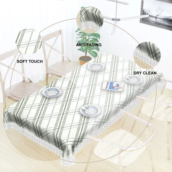 Elegant_Checkered_Table_Cover_for_2_Seater_Center_Table_|_Jute_&_Cotton_Blend_with_Lace_Border_|_Washable,_Durable,_Rustic_Tablecloth_|_40x60_inches_|_Olive_Green_Color
