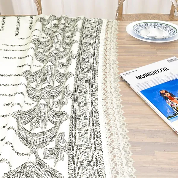 Mughal_&_Tribal_Inspired_Printed_Table_Cover_|_Ethnic_Design_in_Jute_Blend_Fabric_|_Decorative_Cover_for_Home,_Kitchen_&_Parties_|_for_8_Seater_Dining_Table_|_Size-60x108_Inches_Design-2