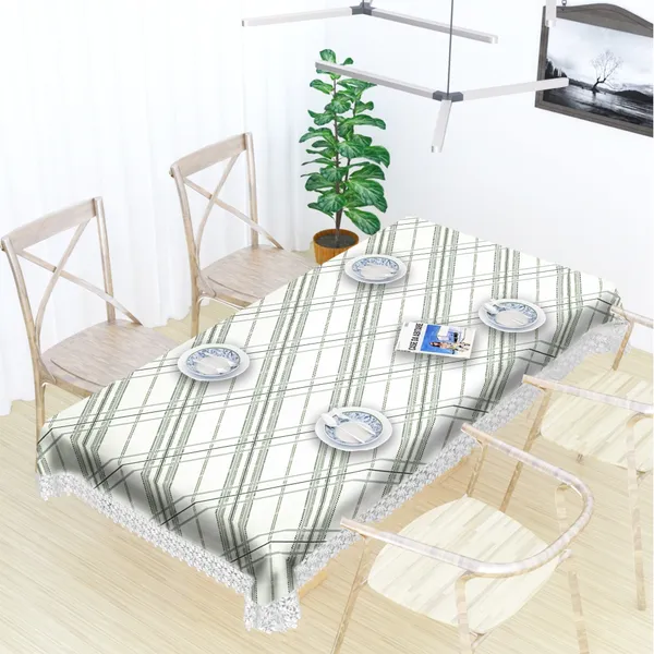 Elegant_Checkered_Table_Cover_for_8_Seater_Dining_Table_|_Jute_&_Cotton_Blend_with_Lace_Border_|_Washable,_Durable,_Rustic_Tablecloth_|_60x108_inches_|_Olive_Green_Color
