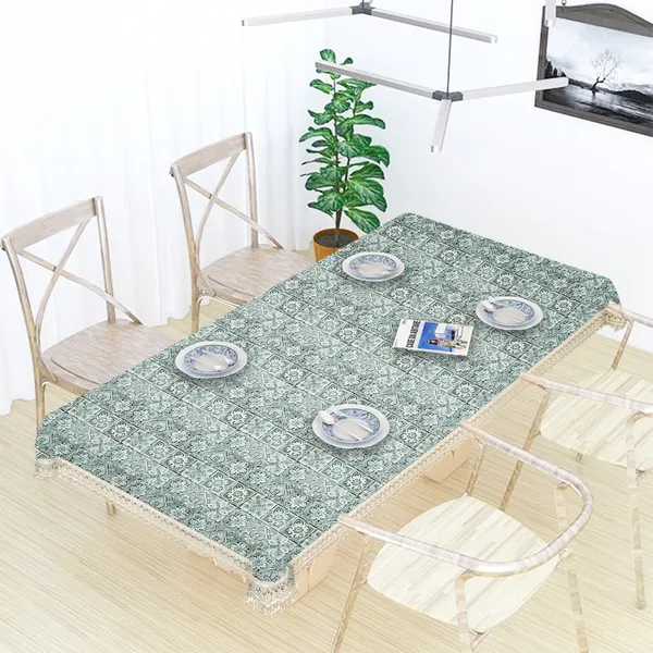 Vintage_Style_Printed_Table_Cloth_|_Soft_Polyester_Blend_Table_Cover_with_Lace_Edges_|_Traditional_Floral_Pattern_|_Washable_for_6_Seater_Dining_Tables_|_60x90_Inches_|_Teal_color