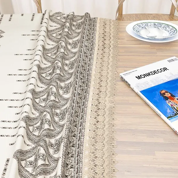 Mughal_&_Tribal_Inspired_Printed_Table_Cover_|_Ethnic_Design_in_Jute_Blend_Fabric_|_Decorative_Cover_for_Home,_Kitchen_&_Parties_|_for_6_Seater_Dining_Table_|_Size-60x90_Inches_Design-3