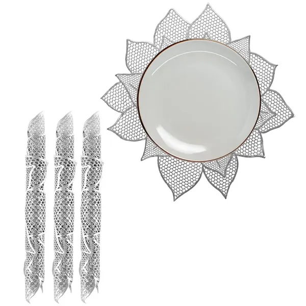 Elegant_Rexine_Floral_Cuutwork_Design_Kitchen_Dining_Table_Placemats,_Set_of_4_Pieces_(Size-18"_x_18"_Inches)_Silver