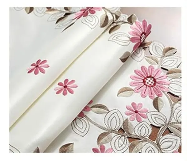 Beautiful_Satin_Embroidery_Cutwork_Design_Long_Dining_Table_Runner_(Size-98"_x_15"_Inches_Long)_Design8_(Pink_Flower)