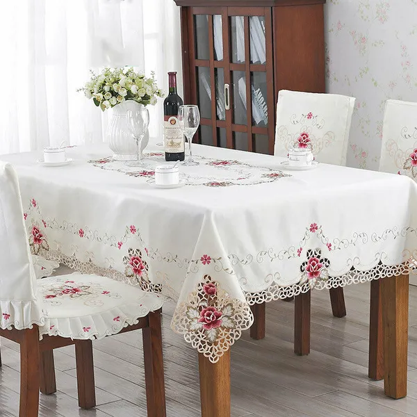 Elegant_Satin_Embroidery_Design,_8_Seater_Rectangular_Dining_Table_Cover_(Size-108"_x_60"_Inches)