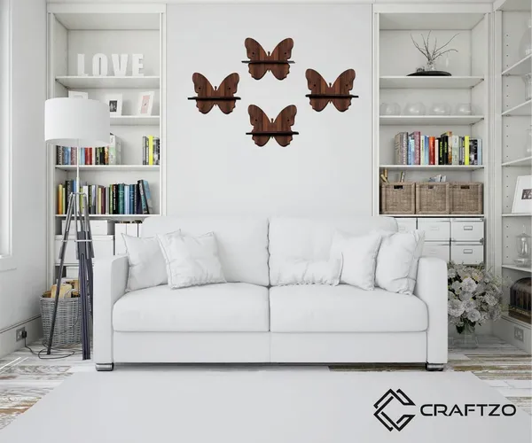 Wall_Mounted_Shelf_for_Living_Room_Stylish_MDF_Shelf_(Brown_,_Set_of_4)