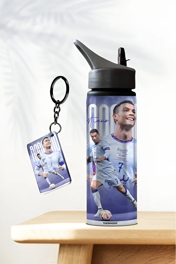 Combo_Pack_Of_2_Blue_Cristiano_Ronaldo_Printed_Sipper_750_Ml_Aluminium_Bottle_&_Keychain_Combo_With_Holding_Grip_Feature_|_Gym_&_School_Water_Bottle_Best_Gift_For_Cr7_/_Football_Sports_Fans