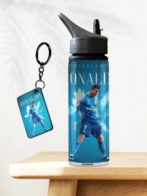 Green_Cristiano_Ronaldo_Printed_Sipper_750_Ml_Aluminium_Bottle_&_Keychain_Combo_With_Holding_Grip_Feature_|_Best_Gift_For_Cr7_/_Football_Sports_Fans