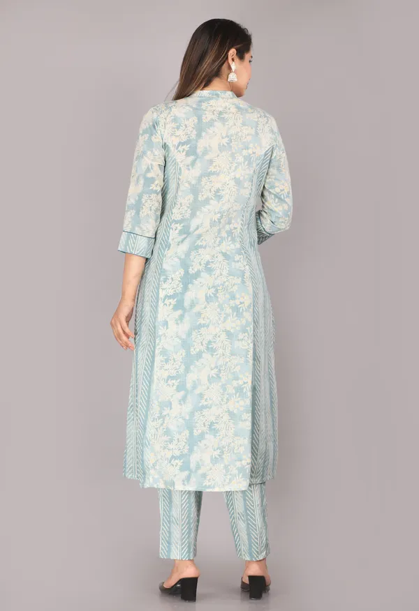 Grey_Ethnic_Motif_Block_Printed_Pure_Cotton_Grey_Kurta_And_Pant_Set