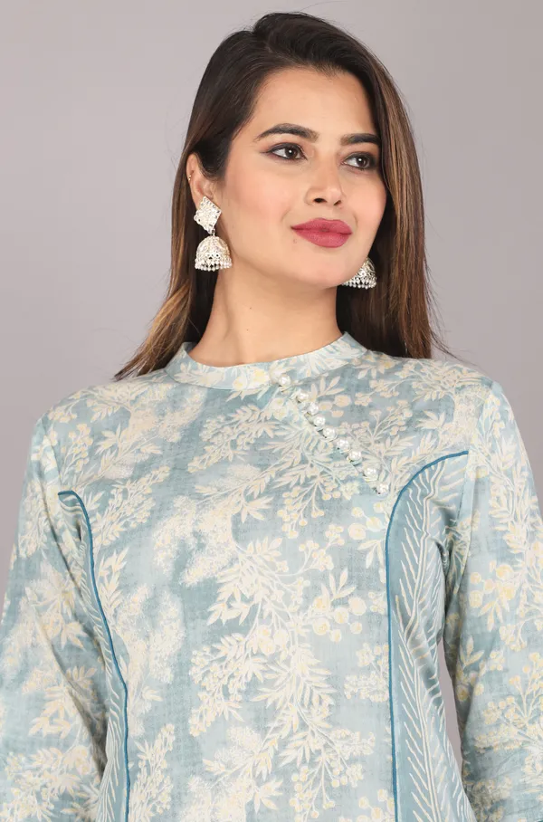 Grey_Ethnic_Motif_Block_Printed_Pure_Cotton_Grey_Kurta_And_Pant_Set