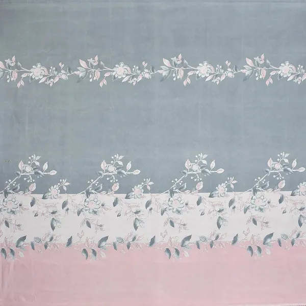 Grey_&_Pink_Microfiber_Cotton_Single_Bedsheet_with_Pillow_Cover