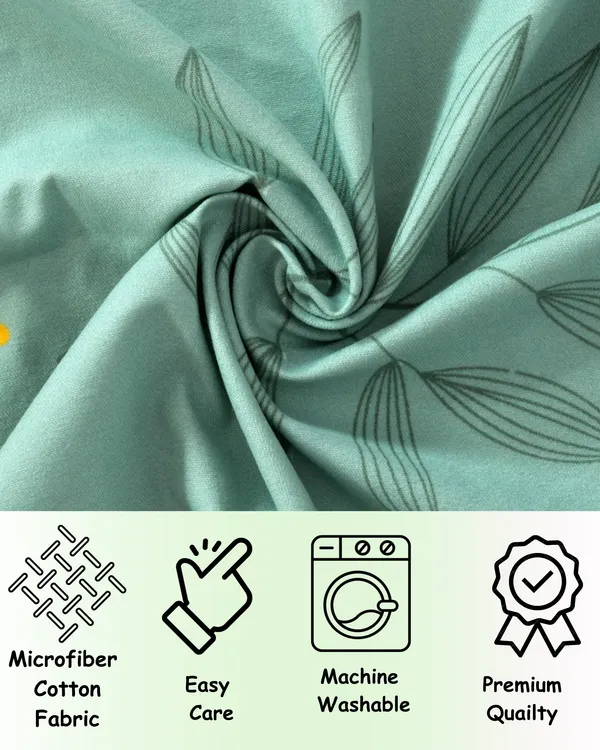 Floral_Green__Super_Soft_Brushed_Microfiber_Cotton_Curtains_For_Window