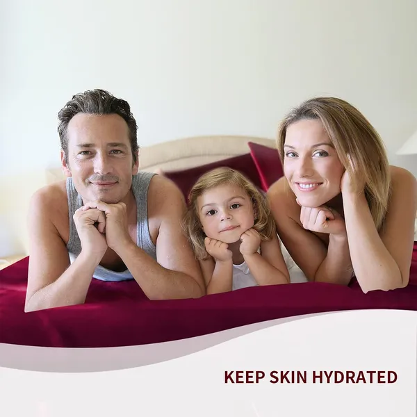 Maroon_Microfiber_Cotton_Fitted_Terry_Mattress_Protector