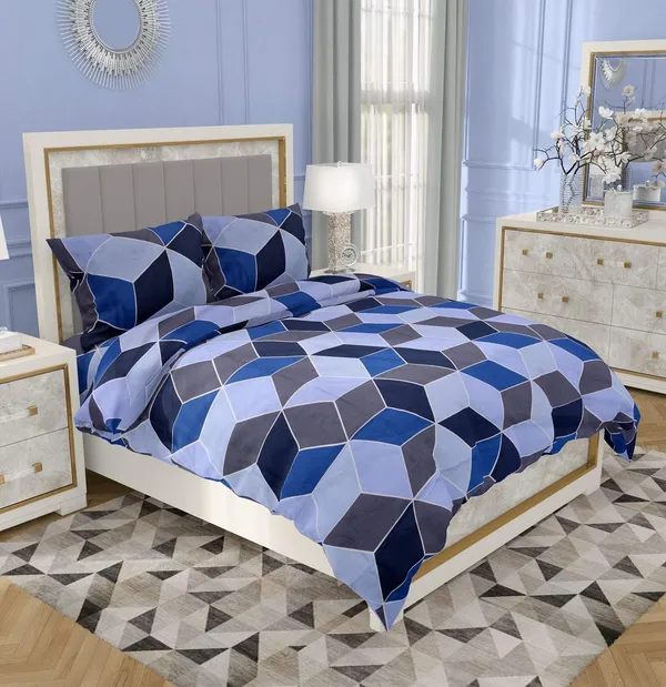 _Microfiber_Cotton_Double_Bedding_Set_With_Double_Comforter_,Double_Bedsheet__&_Pillow_Cover