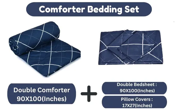_Microfiber_Cotton_Double_Bedding_Set_With_Double_Comforter_,Double_Bedsheet__&_Pillow_Cover