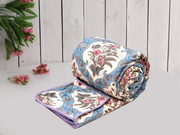 Blue_Super_Soft_Microfiber_Cotton_Double_Dohar