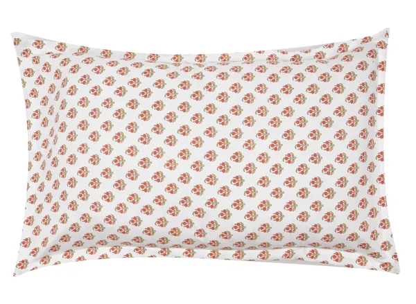 White_Microfiber_Cotton_Double_Bedsheet_With_Pillow_Cover