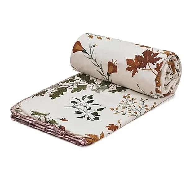 Brown_Beige_Super_Soft_Microfiber_Cotton_Double_Dohar