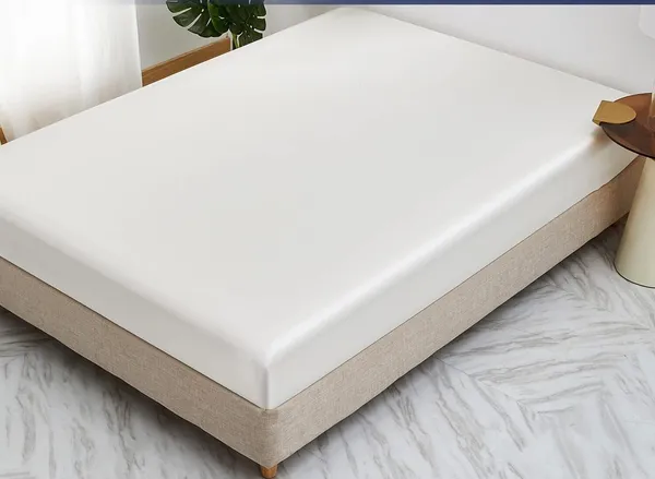 White_Microfiber_Cotton_Fitted_Terry_Mattress_Protector