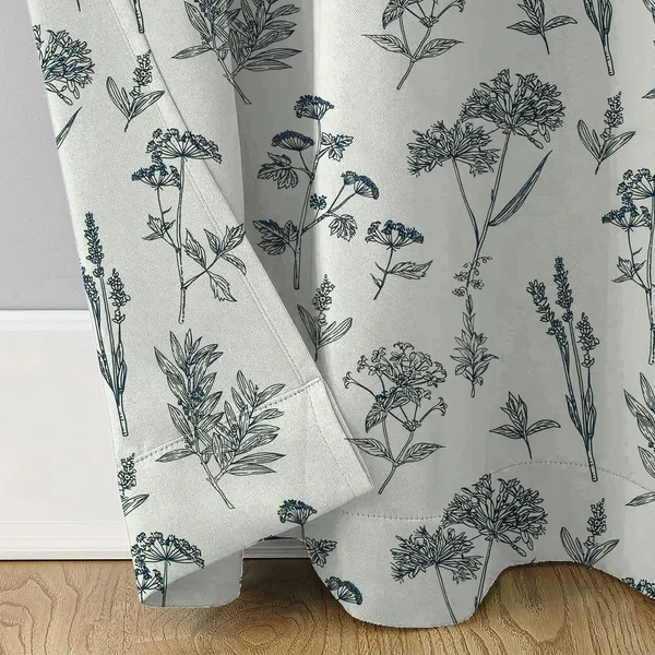 Floral_White_Super_Soft_Brushed_Microfiber_Cotton_Curtains_For_Window