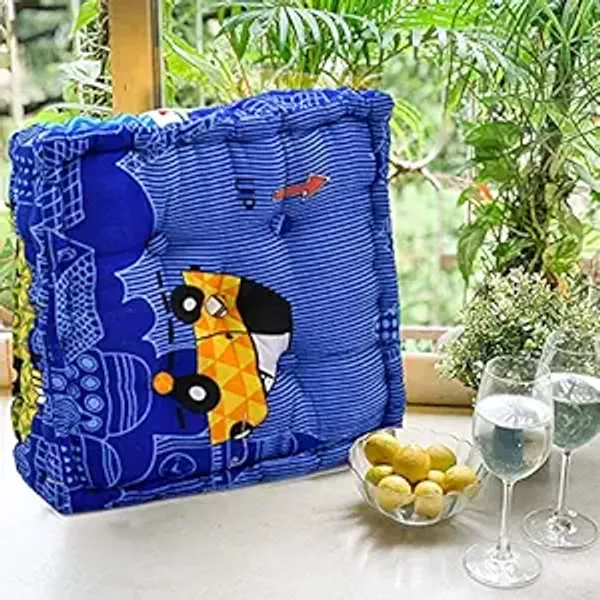 Blue_Microfiber_Cotton_Chair_Box_with_four_corner