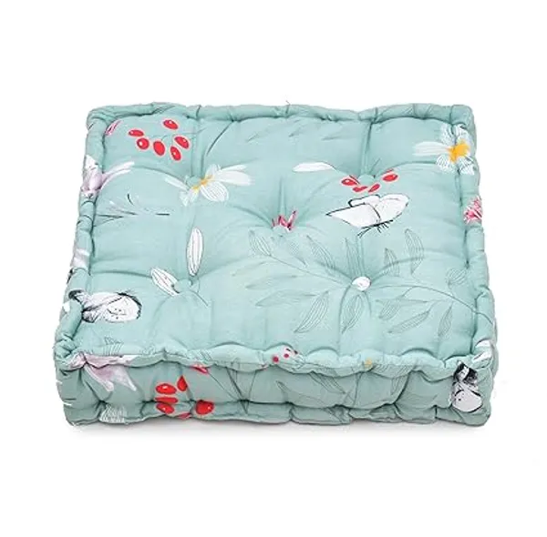 Green_Microfiber_Cotton_Chair_Box_with_four_corner