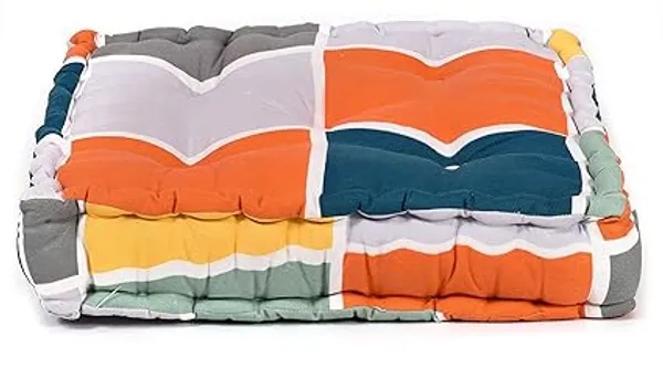 Orange_Microfiber_Cotton_Chair_Box_with_four_corner